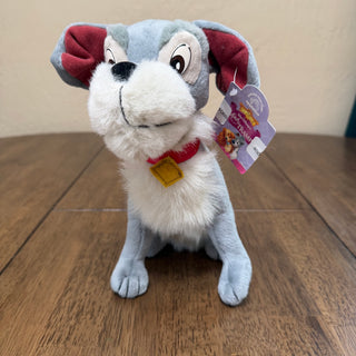 Applause Disney Lady and the Tramp Grey Plush 10" Stuffed Animal