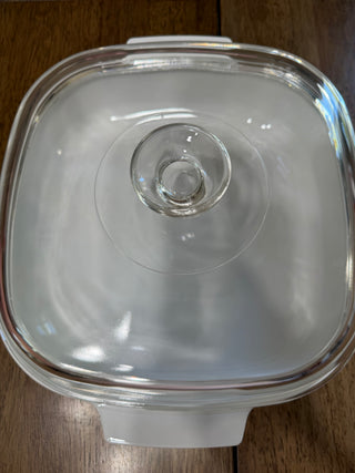 Large Casserole Dish Corning Ware Spice of Life Le Romarin 10x10x2 w/ Lid