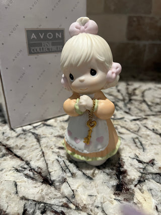 Vintage Precious Moments “Love is the Key” Avon Exclusive