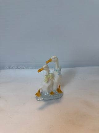VTG Bone China Goose Pair
