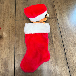 Disney Christmas Tigger Stocking Santas Best  Red Winnie Pooh 21" Plush Stuffed