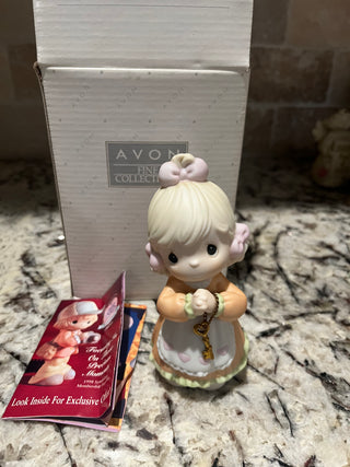 Vintage Precious Moments “Love is the Key” Avon Exclusive