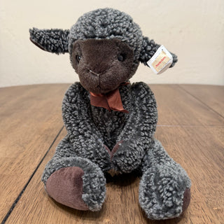Li'l Trubbles Brown Sherpa Lamb Sheep Plush 14” Stuffed Animal Vtg Russ Berrie