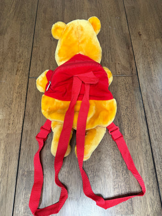 Vintage Disney Winnie The Pooh Plush Backpack 90’s Character Bag Bear