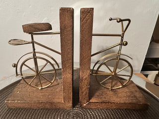 Bookends Bicycle Wood/Metal MTS