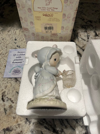 Vintage Precious Moments “May Only Good Things Come Your Way”