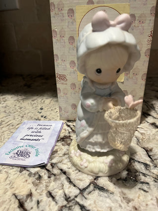 Vintage Precious Moments “May Only Good Things Come Your Way”