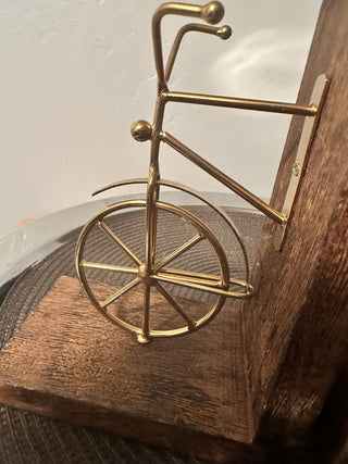 Bookends Bicycle Wood/Metal MTS