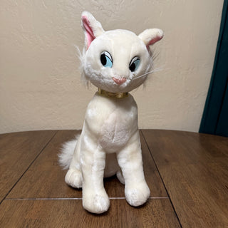 Vintage Aristocats Duchess White Cat Artisocats Plush 15" Disneyland Walt Disney World Tag