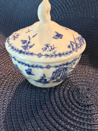 Church hill jar  blueware