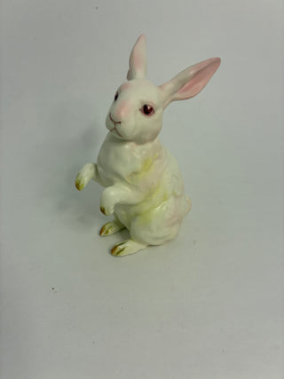 Vintage Lefton Porcelain Bunny Figurine – White Rabbit H880