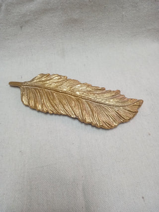 MW Gold Feather Wall Decor
