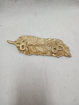 MW Gold Feather Wall Decor