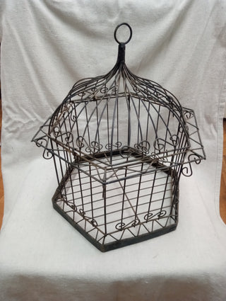 Black Metal Birdcage