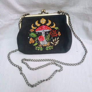 MW Embroidered Mushroom Purse