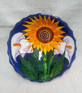MW Talavera Style Sunflower Bowl