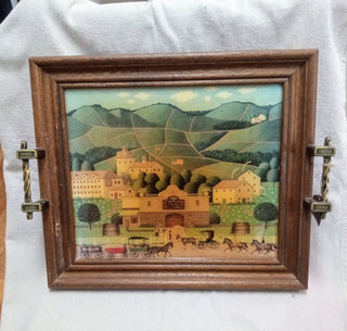 MW Vintage Charles Wysocki Decorative Tray