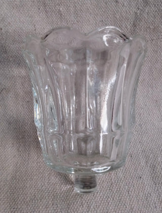 MW Tulip Style Clear Glass Votive Sconce