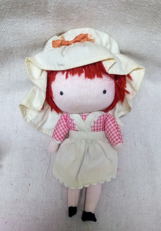 MW Joan Walsh Anglund Pocket Doll Gingham