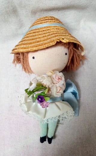 MW Joan Walsh Anglund Pocket Doll with Hat