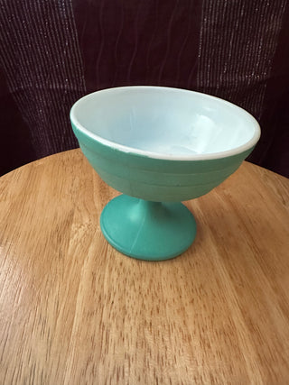 Vtg Hazel Atlas glass sherbet dish.