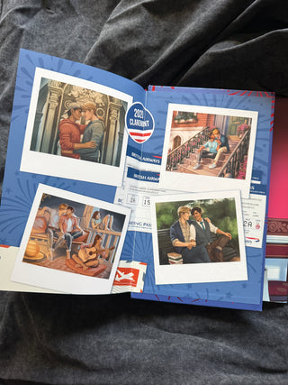 Red White and Royal Blue French ed.  M