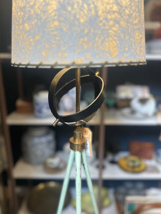 MCM atomic tripod lamp