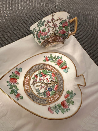 Teacup Petite cup/saucer Coalport Heart MTS
