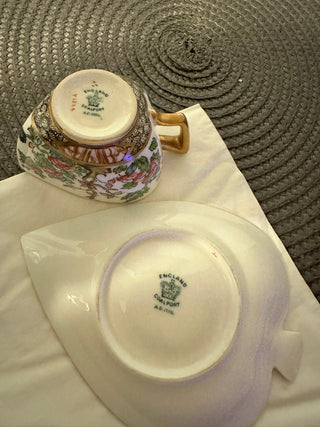 Teacup Petite cup/saucer Coalport Heart MTS