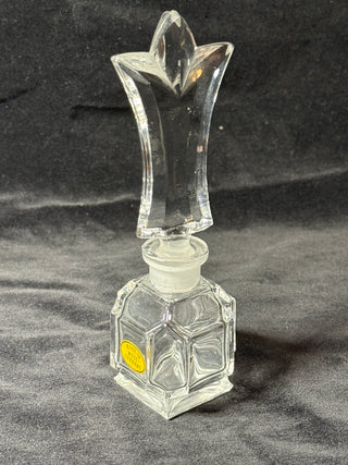Vintage German perfume bottle Crystal