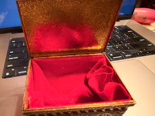 Vintage Hinged Trinket Box Maria Antonette Et Ses Enfants Vigee Le Brun