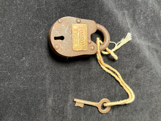 Folsom Prison Lock with key