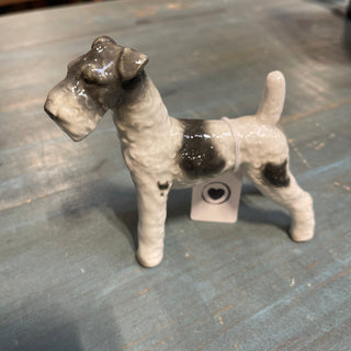 5"x4.5" Vtg Schaubach Kunst Terrier German Fig--SP