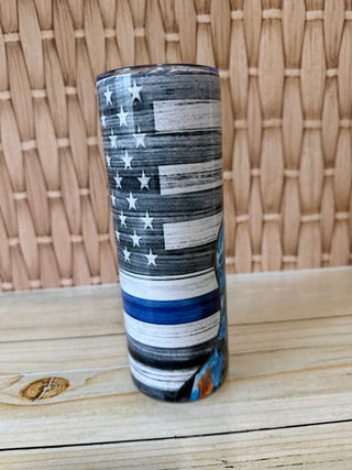 Skinny 20 oz Tumbler Police Officers Prayer RCD