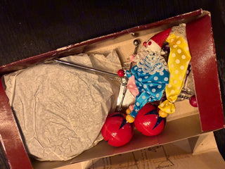 VTG Twin Clown Toy