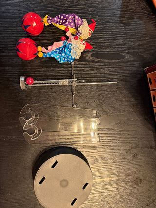VTG Twin Clown Toy