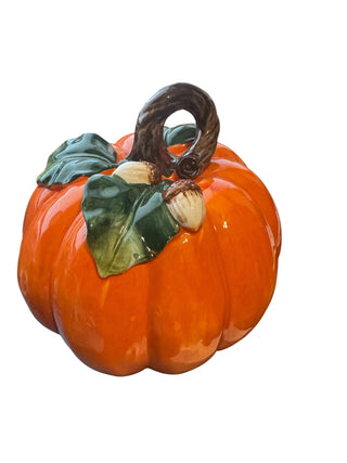 Vintage Fitz and Floyd Autumn Harvest Pumpkin