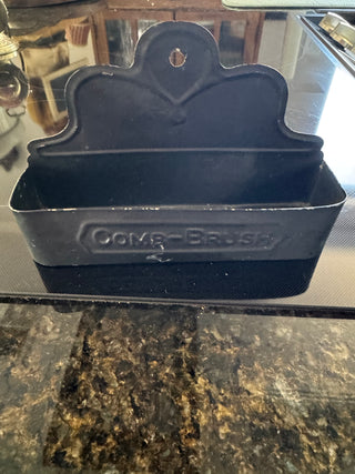 Vintage/Antique comb and brush holder