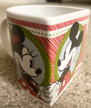 Vintage Mickey and Minnie mug