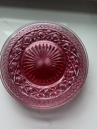 Imperial Glass Cape Cod Pink 8-inch Salad Plate