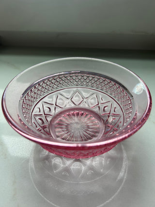 Vtg.  Imperial Glass Cape Cod Pink bowl