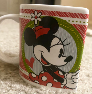 Vintage Mickey and Minnie mug