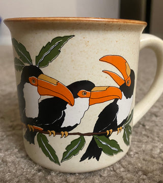 Vintage toucan mug