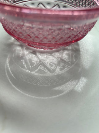 Vtg.  Imperial Glass Cape Cod Pink bowl
