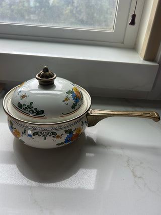 Vtg.  ASTA enamelware saucepan