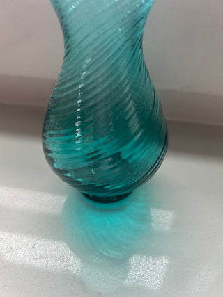 hand-blown art glass vase