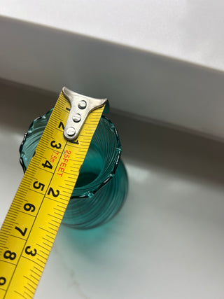 hand-blown art glass vase