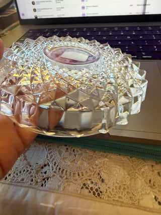 Crystal  Greene Kivvi ashtray VV