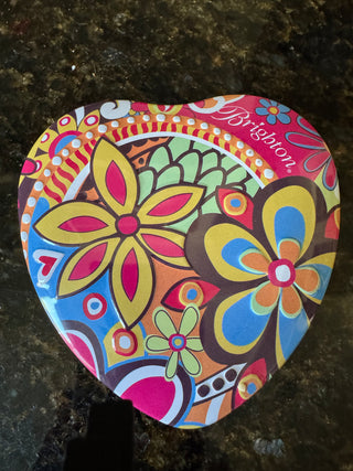 Brighton Heart Shaped Tin Container