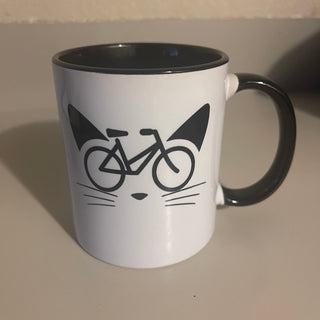Bicycle Cat Mug — SP
